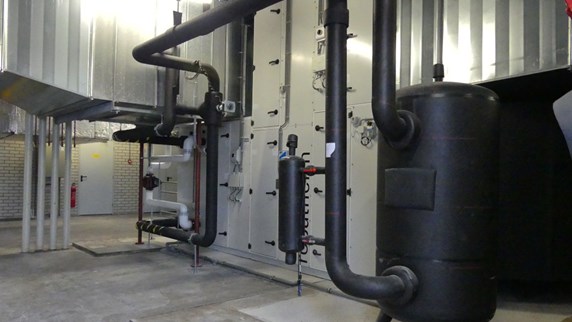 Kantoor Visma nieuwe gebouw klimaat afgerond