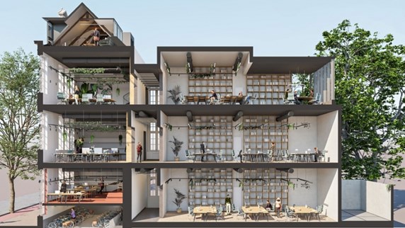 Kantoor Portage Overtoom Amsterdam afgerond