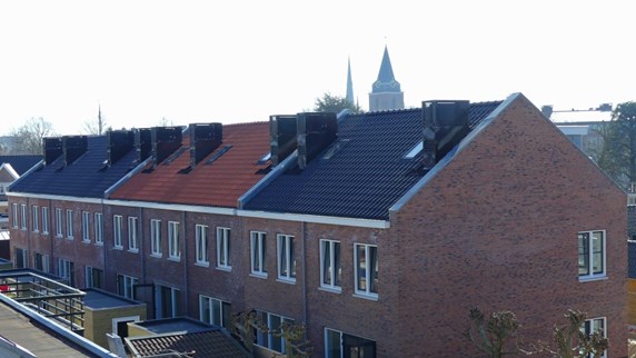 Afronden en inbedrijfstelling nieuwbouw van 23 woningen tussen de Rijnkade en de Prinsenlaan in Woerden.